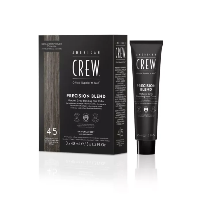American Crew Precision Blend 4-5 Medium Natural - obrazek 1