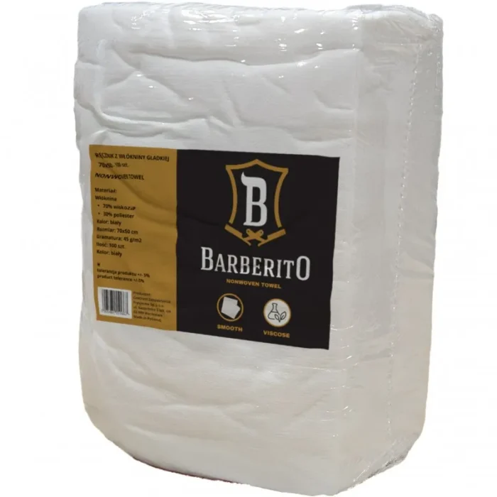 Barberito Nonwoven Towels - ręczniki fizelinowe 100 szt - obrazek 1