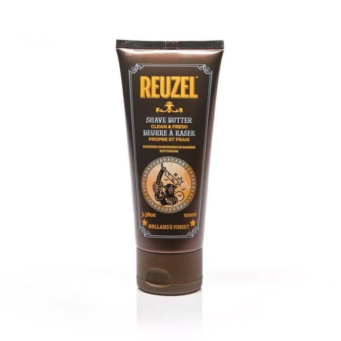 Reuzel Beard Clean & Fresh Shave Butter mydło do golenia 100 ml - obrazek 1